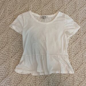 Forever 21 White Babydoll Top